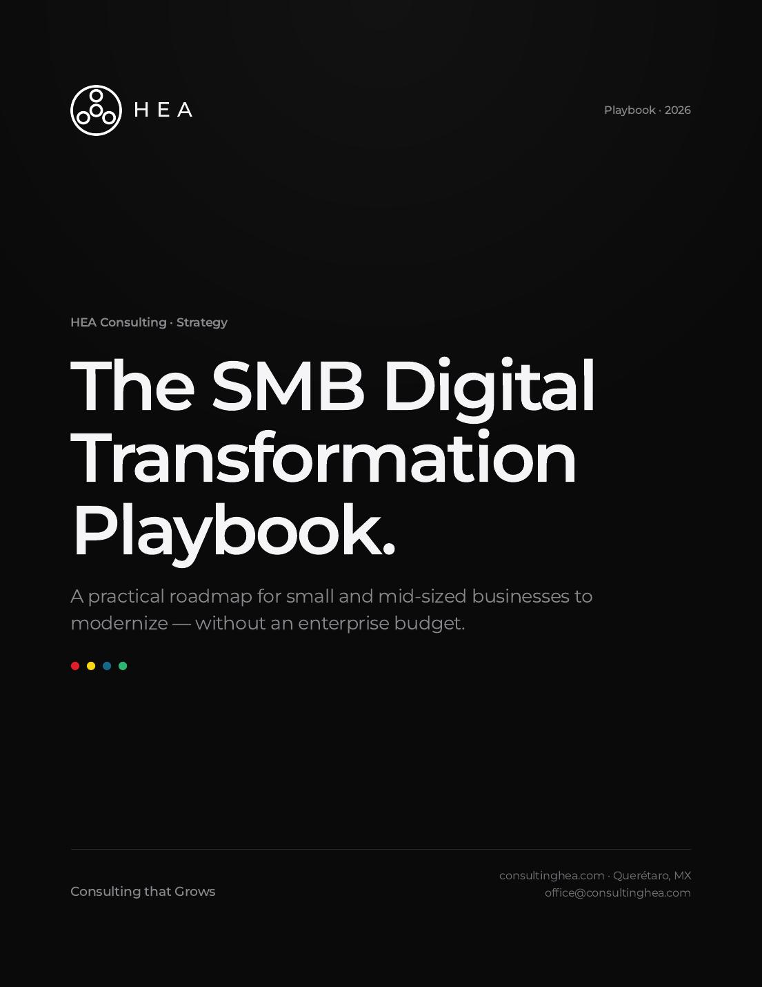 SMB Digital Transformation Playbook